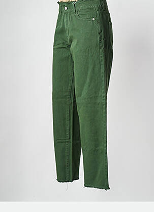 Jeans coupe droite vert VILA femme