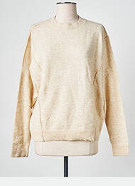 Pull beige POMANDERE femme