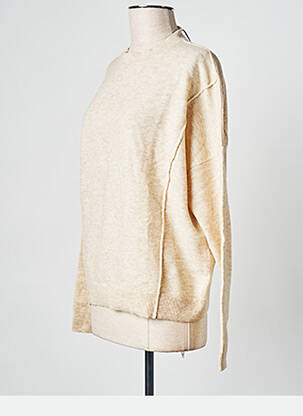 Pull beige POMANDERE femme