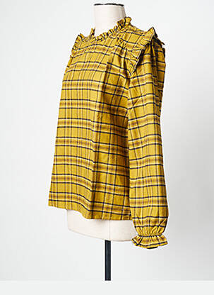 Top jaune THE NEW SOCIETY femme