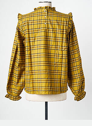 Top jaune THE NEW SOCIETY femme