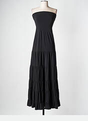 Robe longue noir PARISIENNE ET ALORS pour femme seconde vue