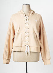 Sweat-shirt beige ADIDAS pour femme seconde vue