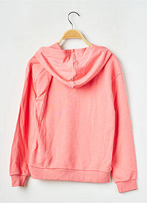 Sweat-shirt à capuche orange ONLY fille