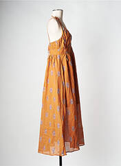 Robe mi-longue orange SESSUN pour femme seconde vue