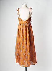Robe mi-longue orange SESSUN pour femme seconde vue