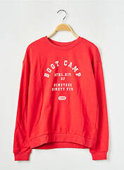 Sweat-shirt rouge ONLY pour fille seconde vue