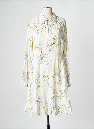 Robe mi-longue bleu SCOTCH & SODA femme