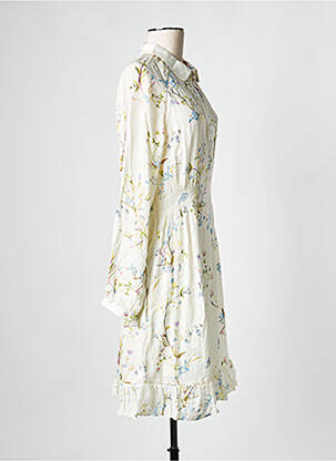 Robe mi-longue bleu SCOTCH & SODA femme