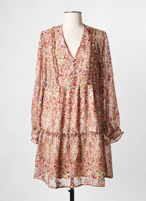 Robe courte beige MOLLY BRACKEN pour femme