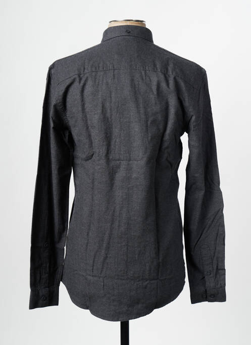 Chemise manches longues argent MINIMUM pour homme