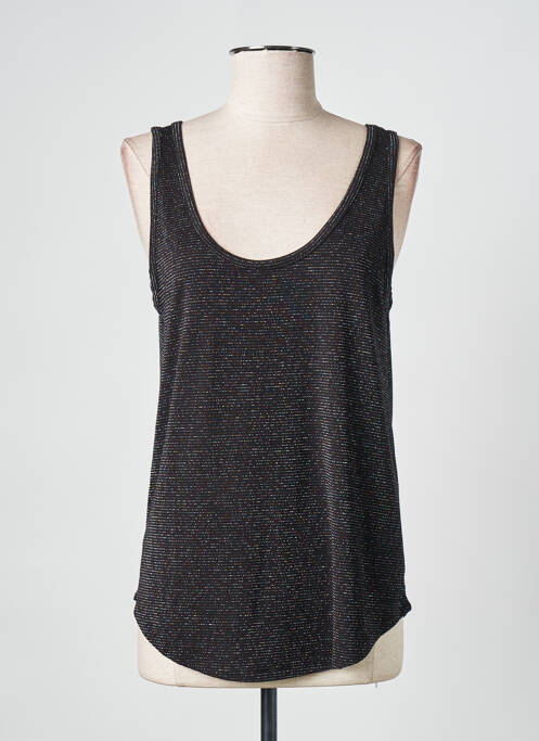Débardeur noir PIECES pour femme