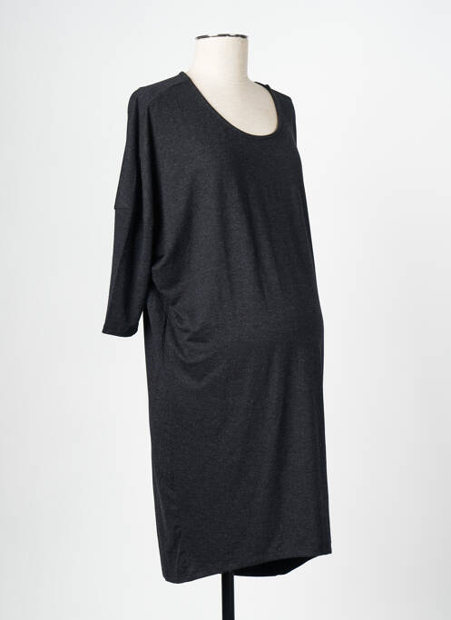 Robe mi-longue gris NOPPIES pour femme