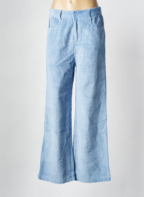 Pantalon large bleu GRACE & MILA pour femme