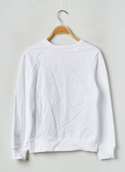 Sweat-shirt blanc LEVIS fille