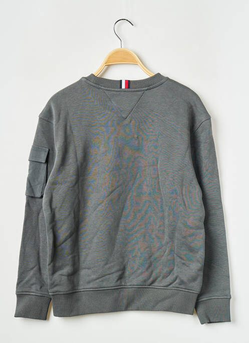 Sweat-shirt gris TOMMY HILFIGER garçon