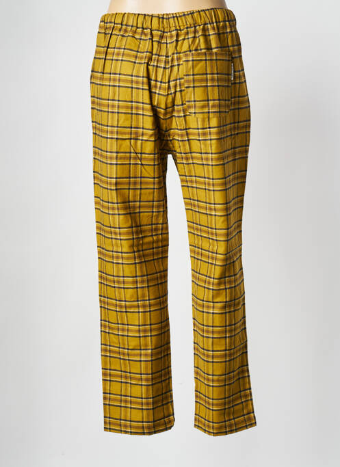 Pantalon droit jaune THE NEW SOCIETY pour femme