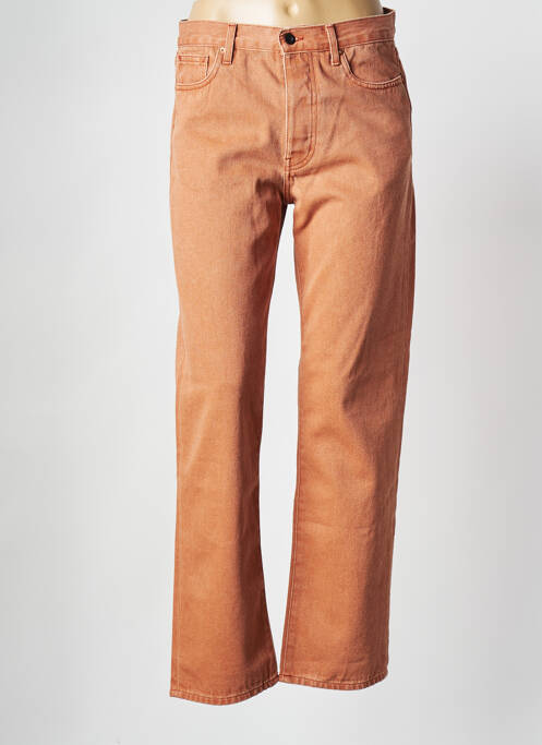 Jeans coupe droite orange BELLEROSE pour femme