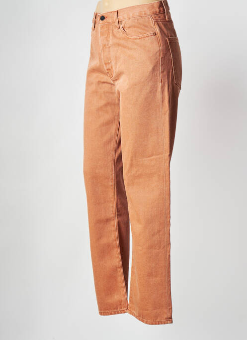 Jeans coupe droite orange BELLEROSE pour femme
