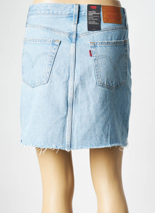 Jupe courte bleu LEVIS pour femme
