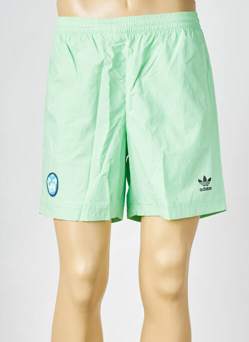 Short vert ADIDAS pour homme