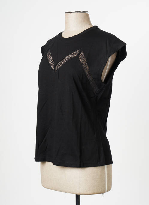 T-shirt noir MOLLY BRACKEN pour femme