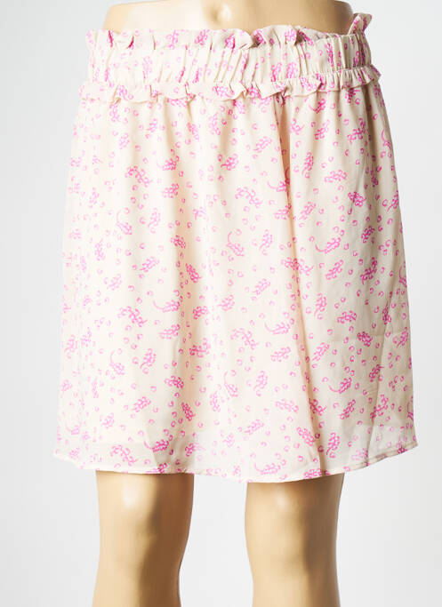 Jupe courte beige SELECTED pour femme