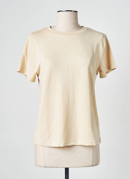 T-shirt beige LILI SIDONIO pour femme