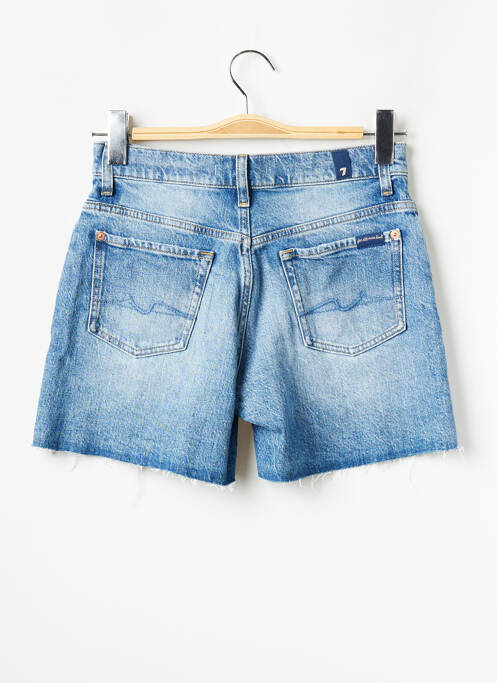 Short bleu 7 FOR ALL MANKIND femme