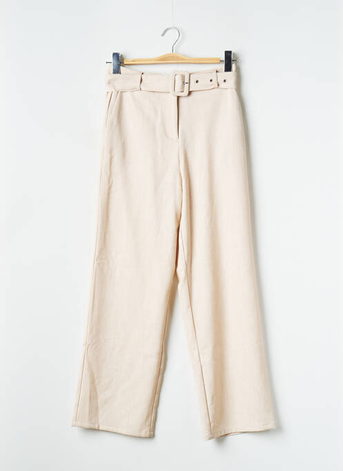 Pantalon large beige VILA pour femme