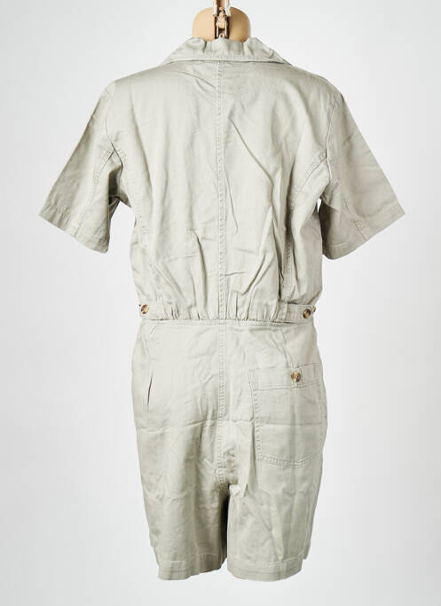 Combishort vert OBJECT pour femme