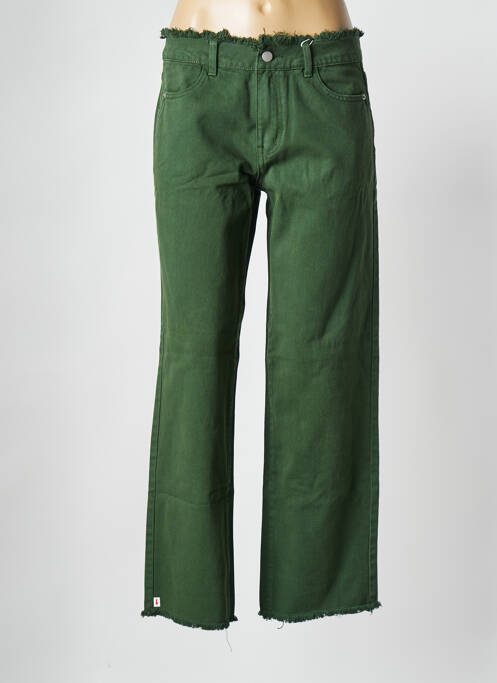 Jeans coupe droite vert VILA pour femme