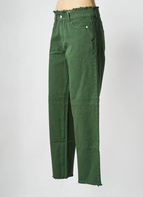 Jeans coupe droite vert VILA pour femme