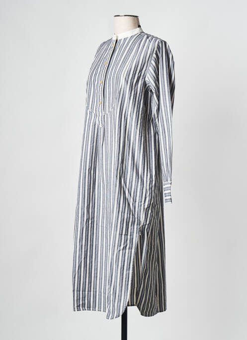 Robe mi-longue gris LAURENCE BRAS pour femme