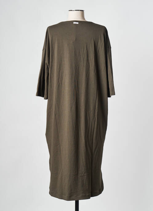 Robe mi-longue gris MAX MARA pour femme