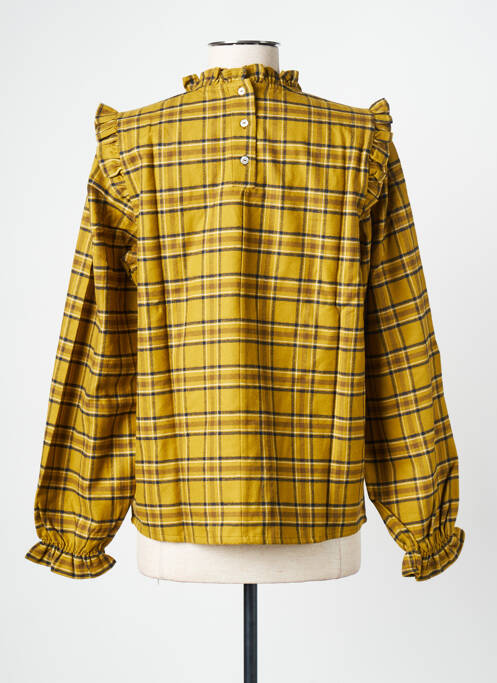 Top jaune THE NEW SOCIETY pour femme