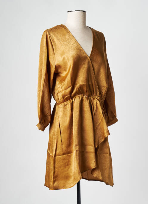 Robe courte marron LILI SIDONIO femme