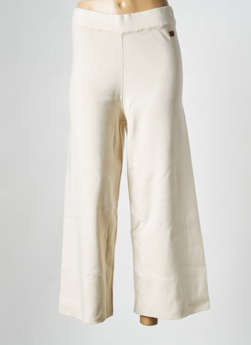 Pantalon large beige MAT FASHION pour femme