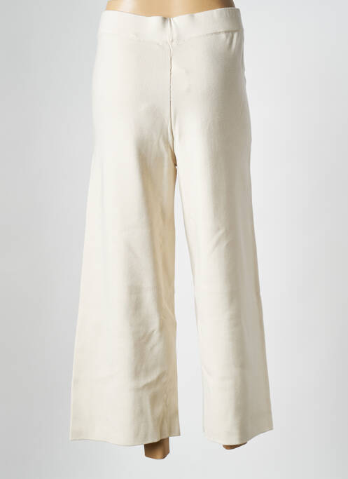 Pantalon large beige MAT FASHION pour femme