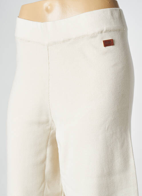 Pantalon large beige MAT FASHION pour femme