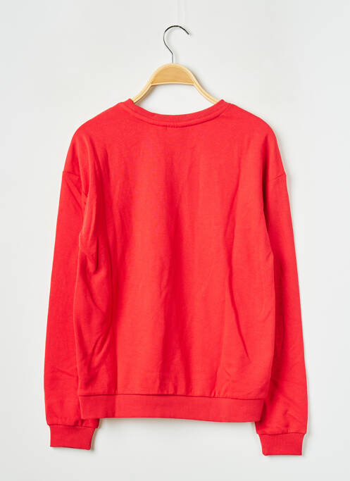 Sweat-shirt rouge ONLY pour fille
