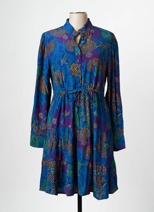 Robe mi-longue bleu Y.A.S pour femme