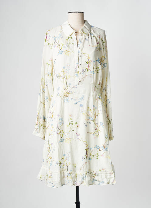 Robe mi-longue bleu SCOTCH & SODA pour femme