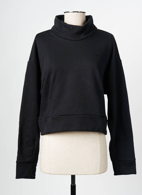 Sweat-shirt noir ADIDAS pour femme