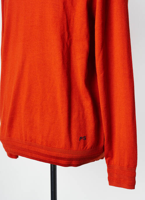 Pull col roulé rouge PAUL SMITH pour homme