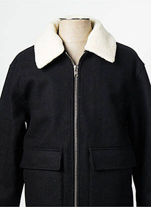 Manteau court noir MINIMUM homme