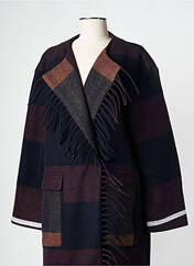 Manteau long marron SECOND FEMALE pour femme seconde vue