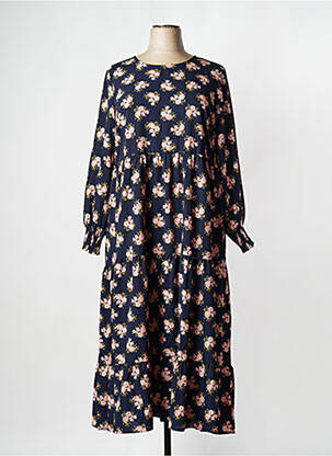 Robe longue bleu EVOKED VILA pour femme