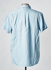 Chemise manches courtes bleu KNOWLEDGE COTTON APPAREL pour homme seconde vue