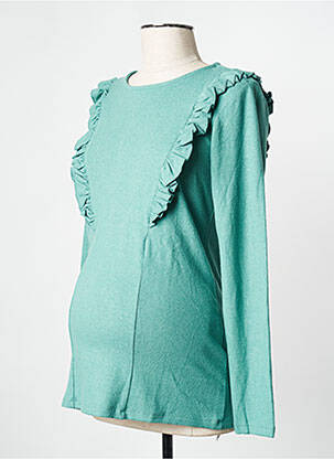 T-shirt / top maternité vert NOPPIES femme